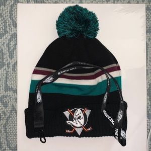 NHL mighty ducks beanie